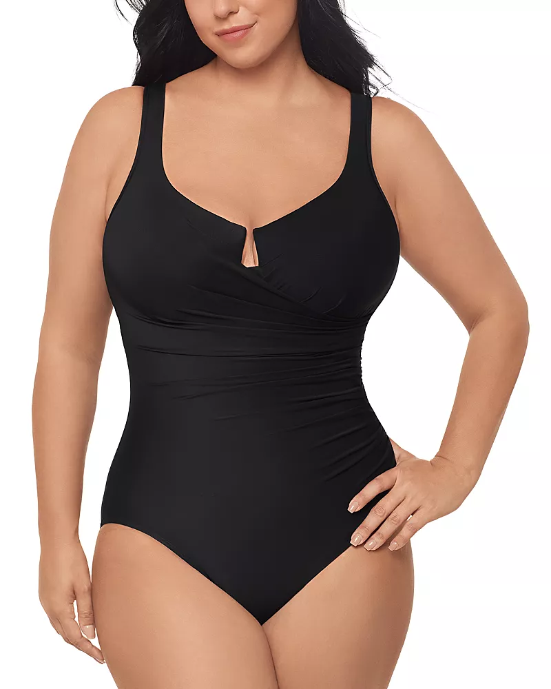 Miraclesuit Escape Drape One Piece Swimsuit