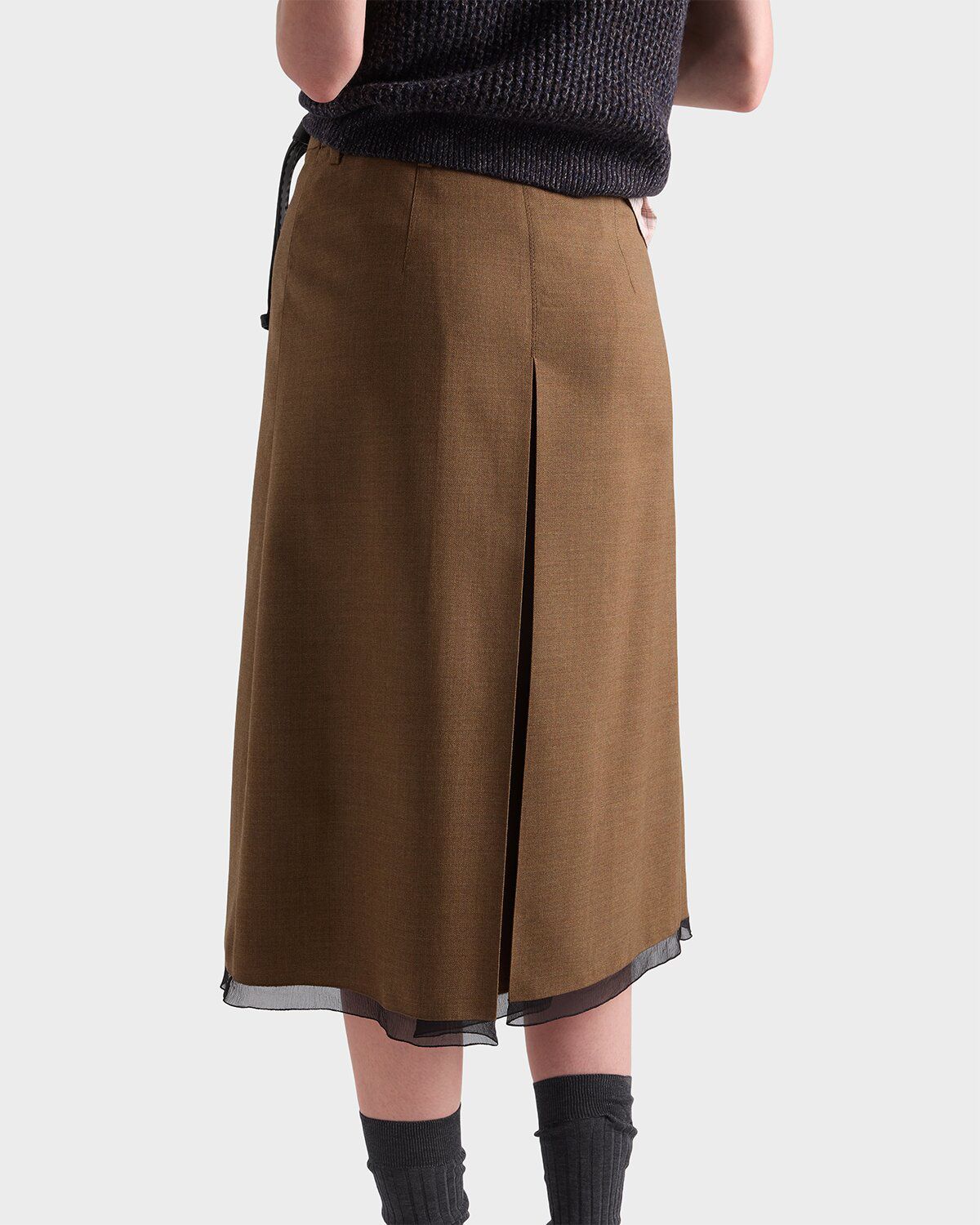 Wool Midi-Skirt thumbnail 3
