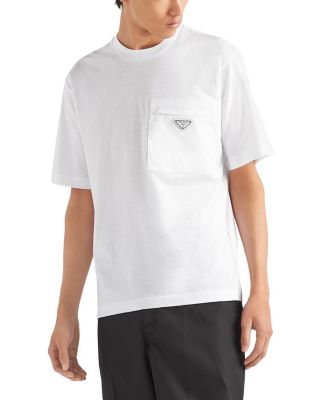 Re-Nylon and Jersey T-shirt