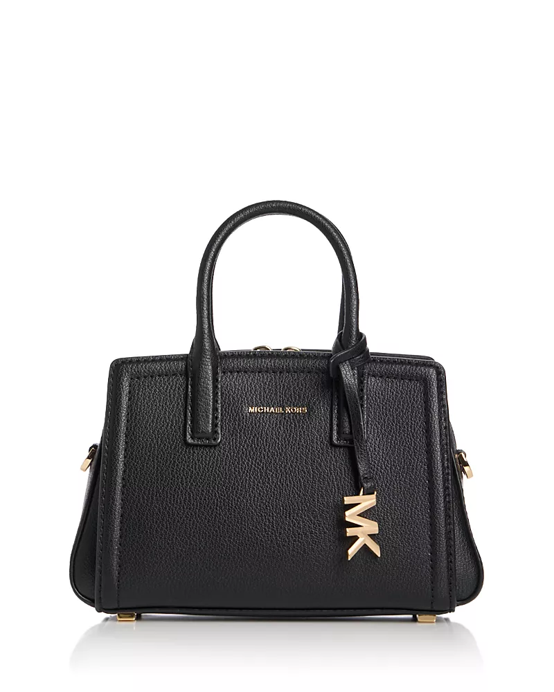 Michael Kors Laila Convertible Leather Crossbody Bag