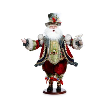 Cheers Santa 26" Figurine