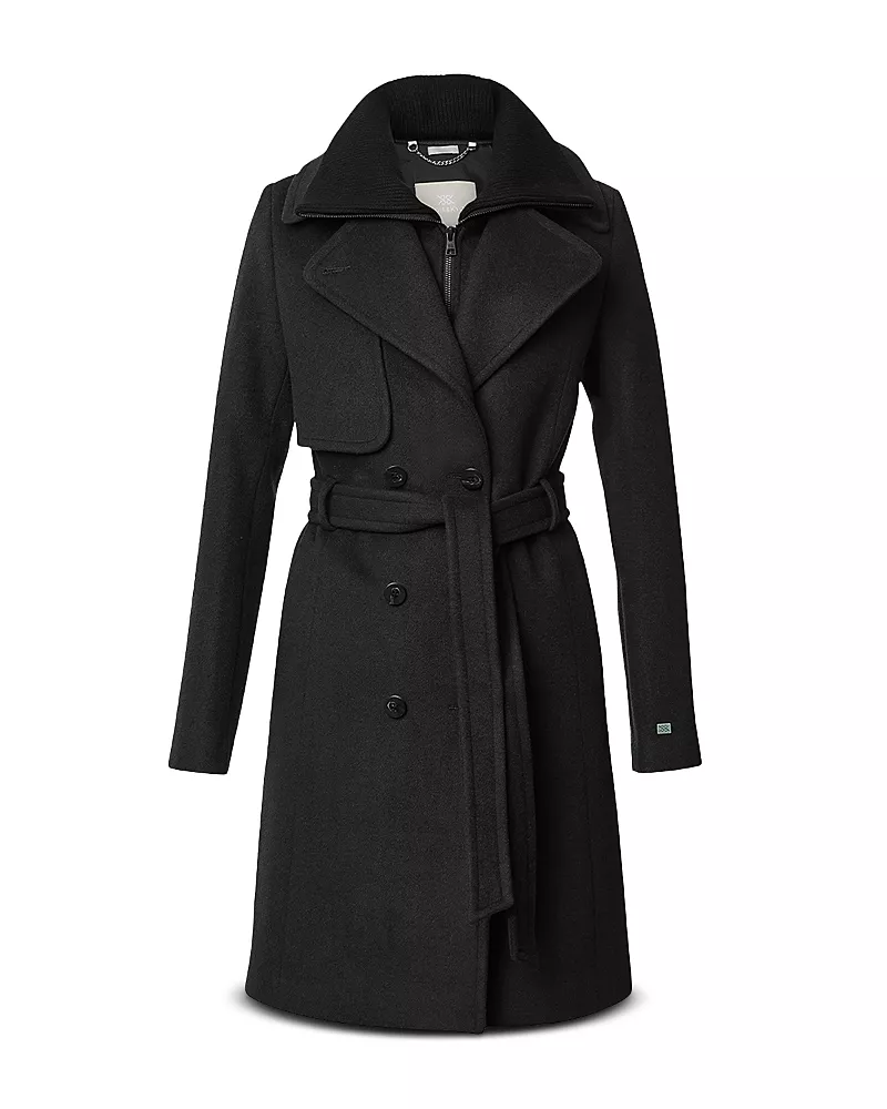 Soia & Kyo Fabianne Classic Notch Collar Coat