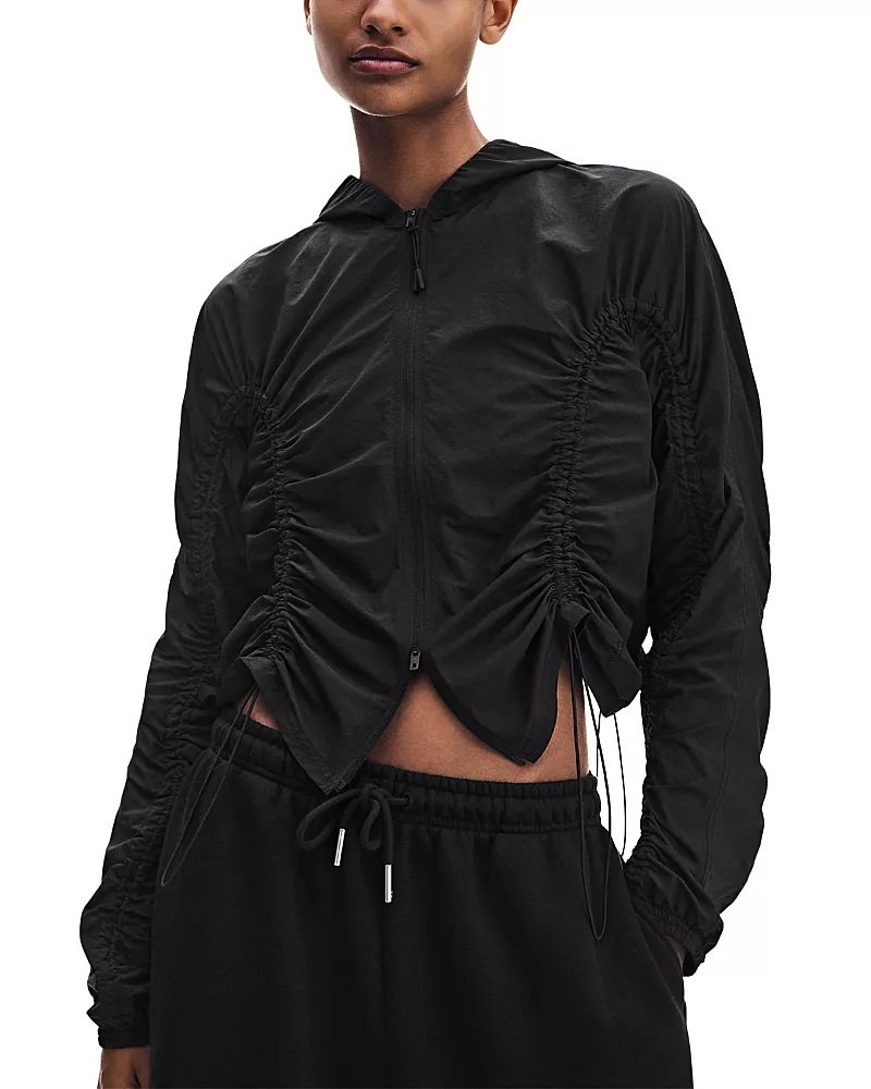 On Ruched Lightweight Jacket