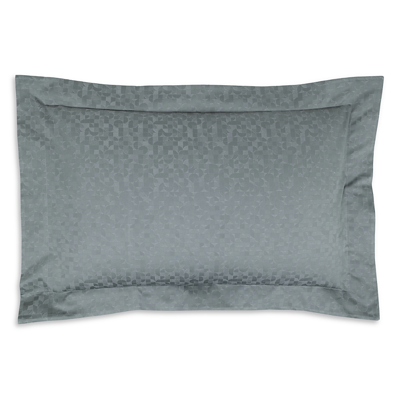 Frette Avant Garde Cotton & Silk Blend Standard Sham In Blue