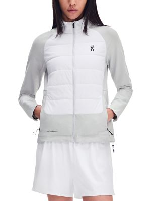 Weather Hybrid Mock Neck Thumb Hole Cuff Jacket