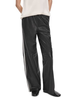 Irina Leather Track Pants