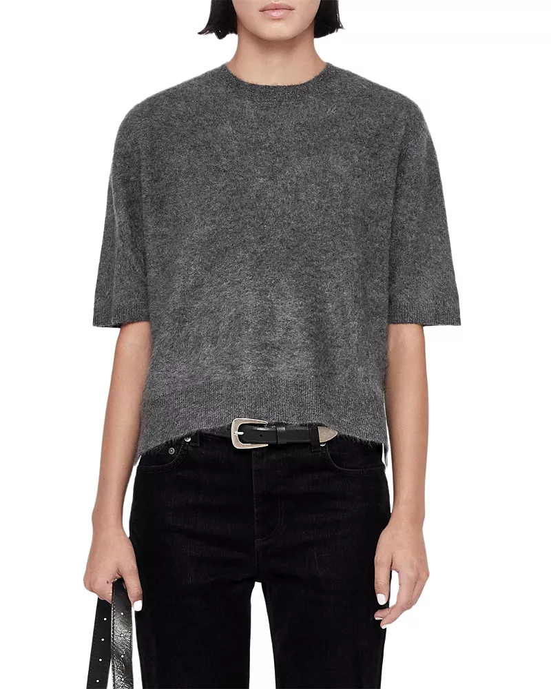 Allsaints Ada Brushed Cashmere Tee