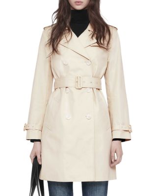Leonard Cotton Blend Trench Coat