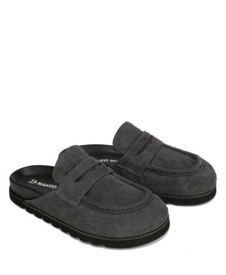  Men's Cord Suede Slipper