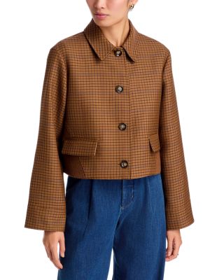 Evander Mixed Media Jacket