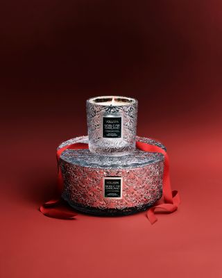 Noble Fir Exclusive Silver Candle Collection
