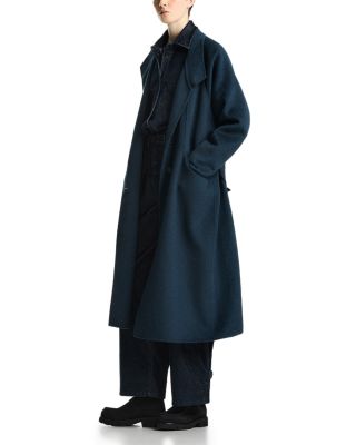 Belted High Neck Coat