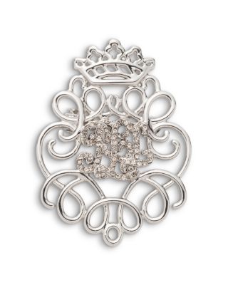 Pav&eacute; Logo Scroll Pin
