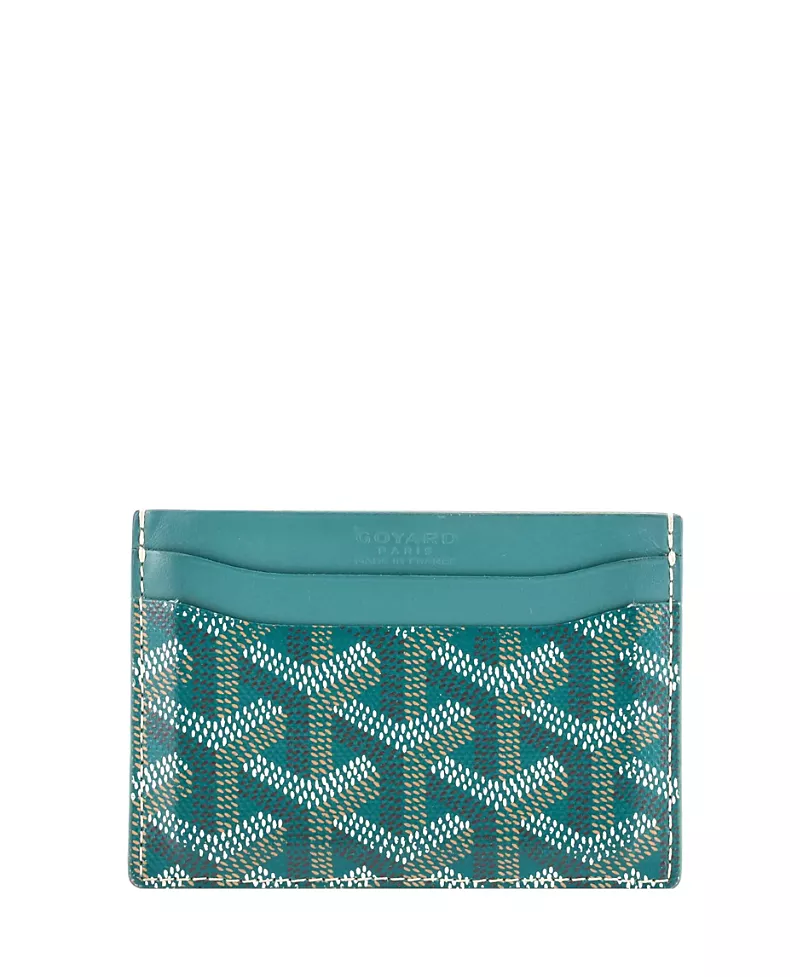 Pre-Owned Goyard Saint Sulpice Card Holder Coated Canvas