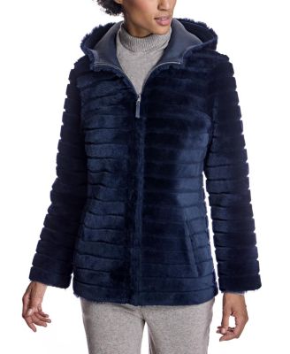  Hooded Reversible Shearling Lamb Jacket
