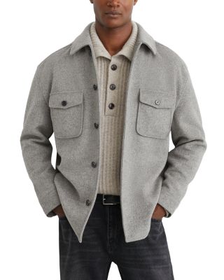Liam Brushed Twin Pocket Overshirt