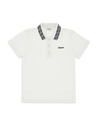 Boys' Cotton Pique Greca Medusa Embroidered Polo – Baby, Toddler