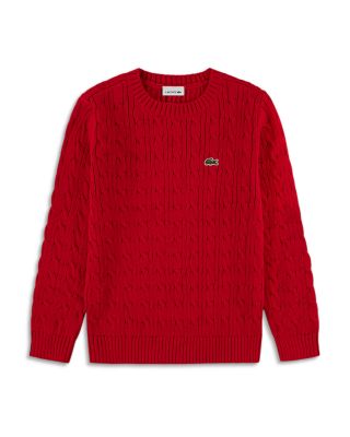 Boys' Cable Knit Crewneck Sweater - Big Kid