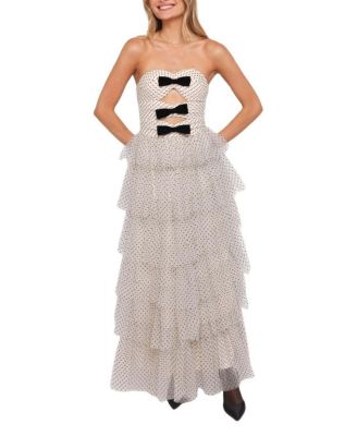  Kelari Strapless Midi Dress