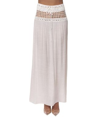  Resort Crochet Maxi Skirt