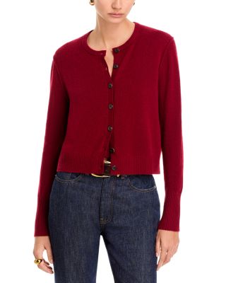 Malone Cashmere Crewneck Cardigan