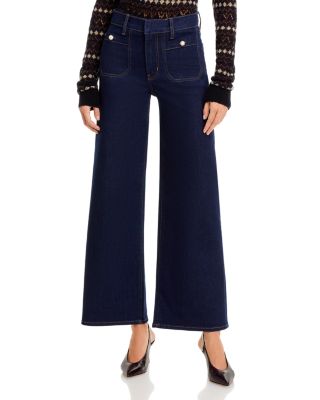 The Pearl High Rise Wide Leg Jeans in Rinse