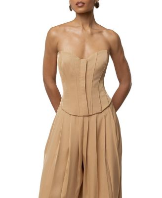  Viv Satin Bustier Top