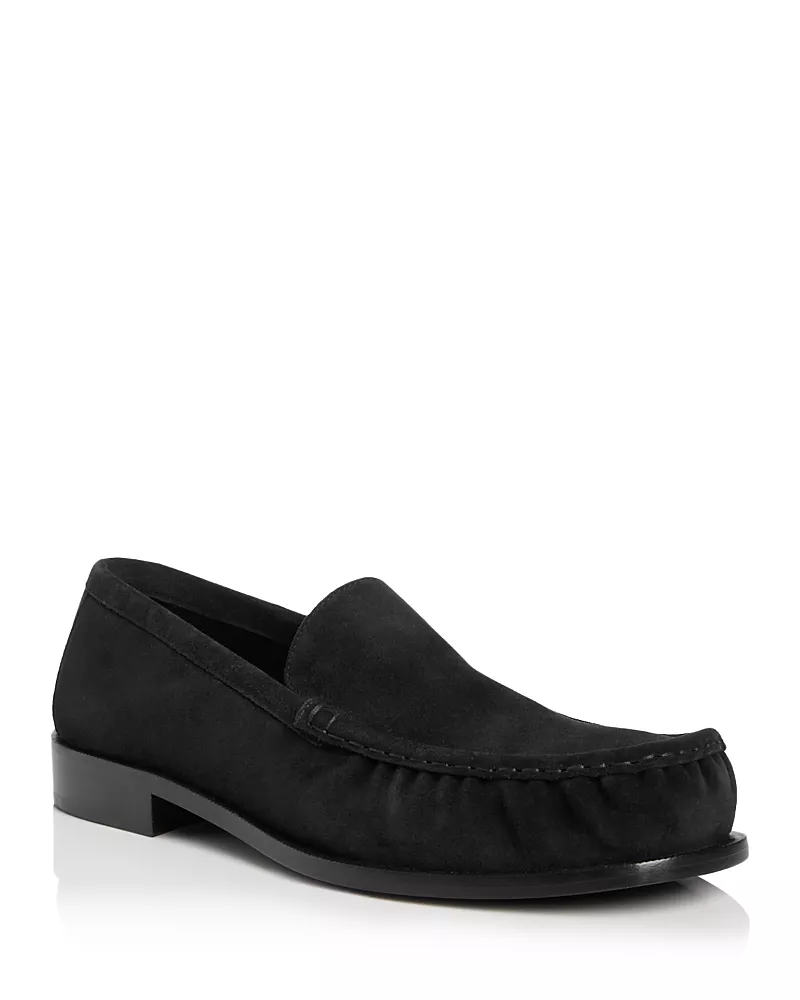 Dries Van Norten Men's Suede Loafers