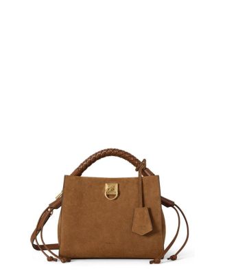  Small Iris Handbag in Suede