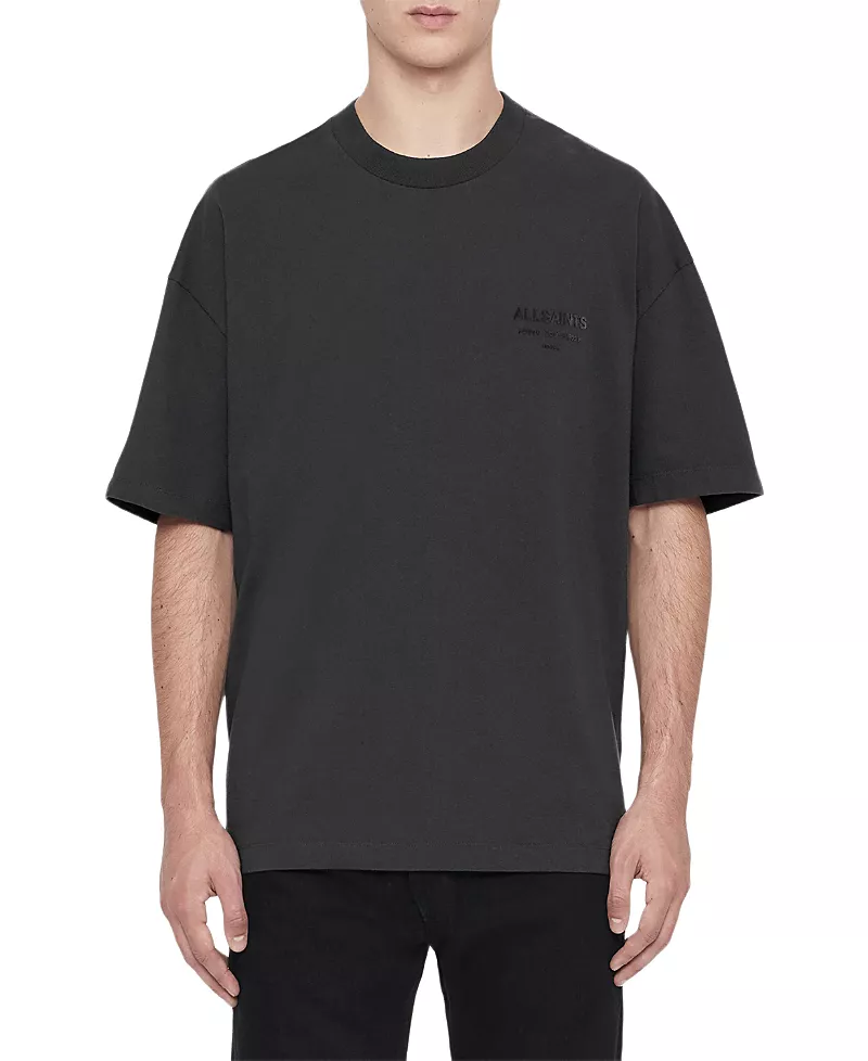 Allsaints Oversized Xander Logo Tee