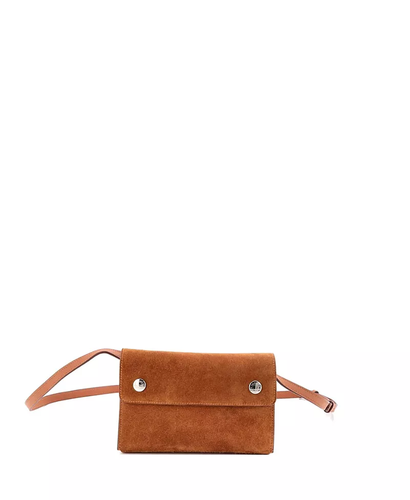 Pre-Owned HERMES HERMESnap Wallet Bag Grizzly and Swift