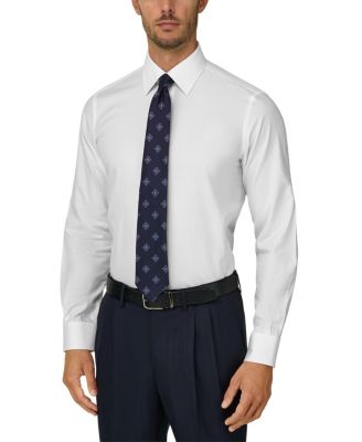 Boggi Milano Cotton Twill Regular Fit Shirt
