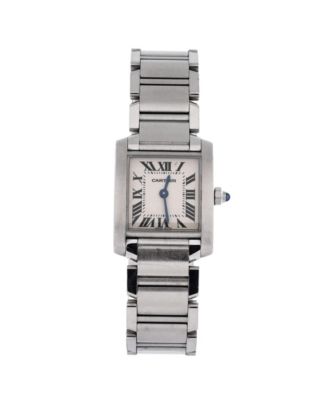  Tank Francaise Quartz Watch in Stainless Steel 20mm
