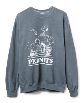 Junk Food Clothing Peanuts The Gang Flea Market Fleece
