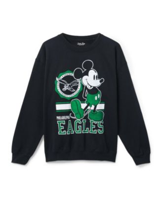  Unisex Philadelphia Eagles Mickey Crew Fleece