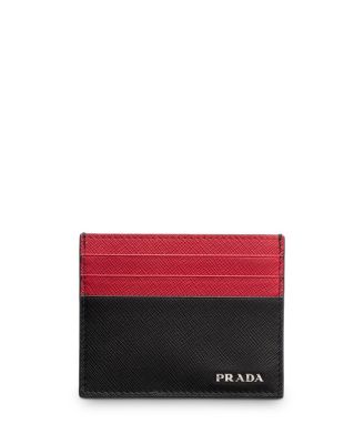  Saffiano Leather Card Holder