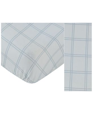Unisex Whinny Plaid Fitted Bassinet Sheet - Baby