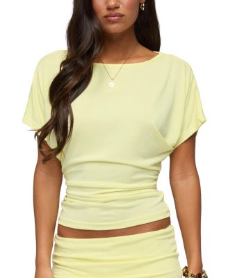 Maevie Ruched Waist Top