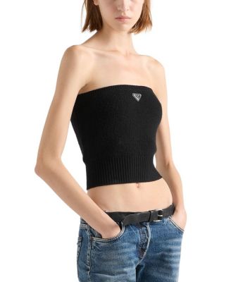  Wool and Cashmere Bandeau Top