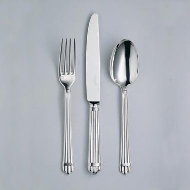Aria Silver-Plated 5 Piece Flatware Set