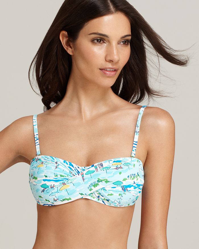 bikini Lilly pulitzer top bandeau keene