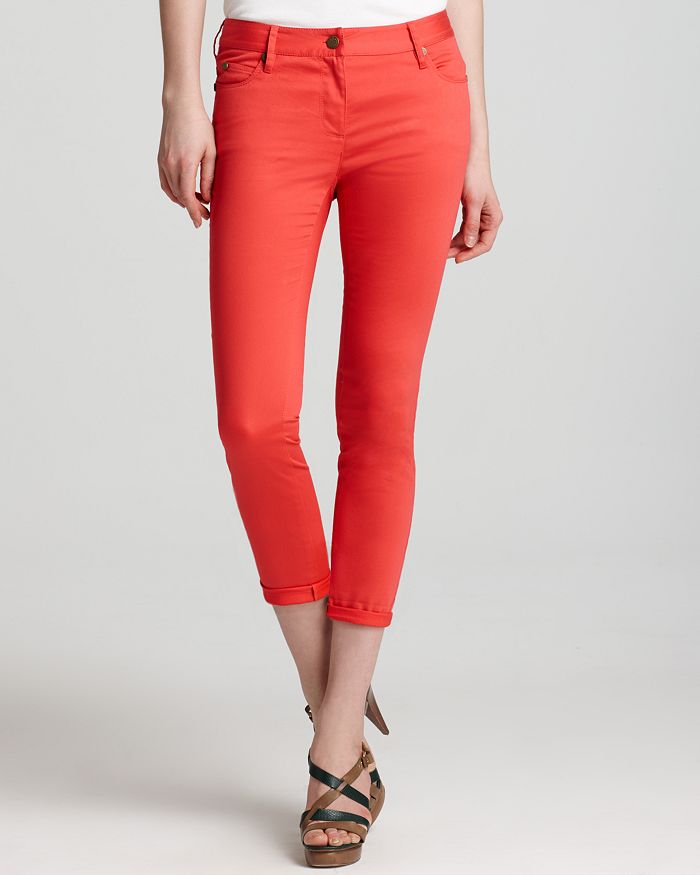 VINCE CAMUTO Crested Signature Ankle Jeans | Bloomingdale's