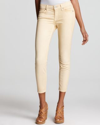 pale yellow jeans