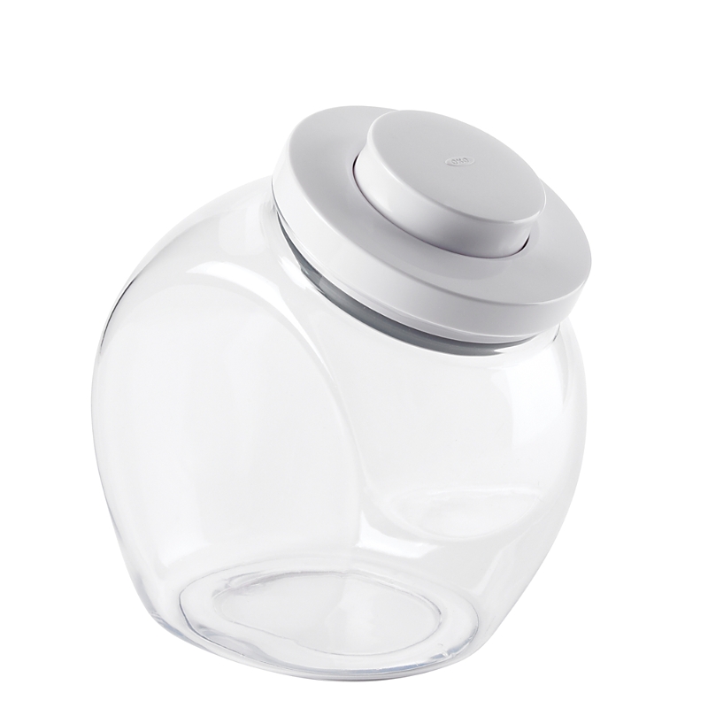 Oxo Pop Cookie Jar In Clear/white