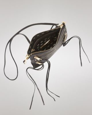 Rebecca Minkoff Three-Zip Rocker Crossbody Bag | Bloomingdale's