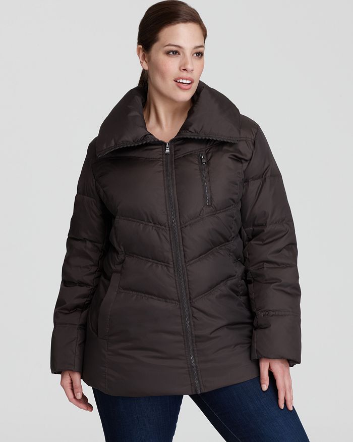 Pillow collar store puffer jacket