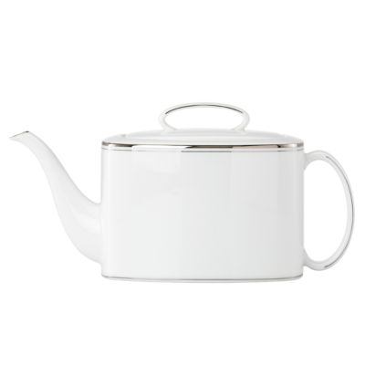 kate spade new york - Library Lane Platinum Teapot