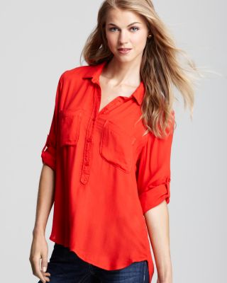 Bella Dahl Shirt - Pullover Placket 