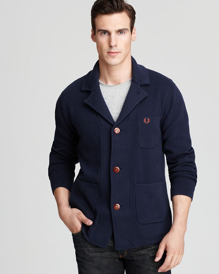 Fred Perry Workers Sweater Jacket | Bloomingdale's