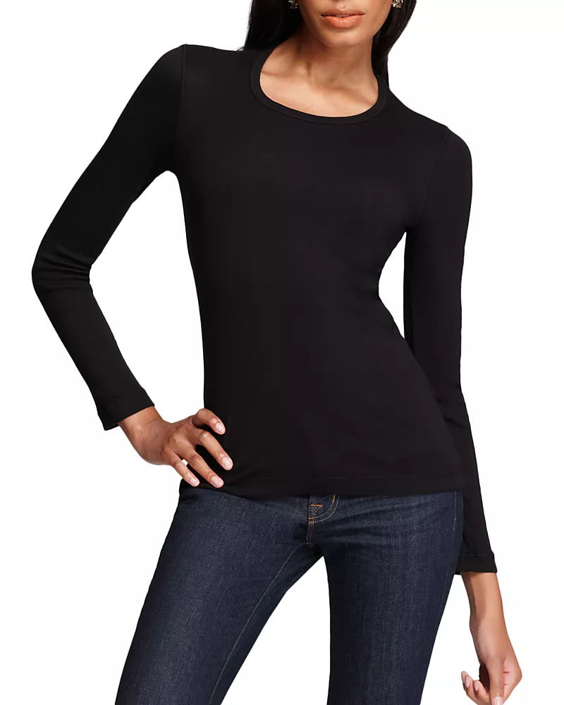 Splendid 1X1 Crewneck Tee